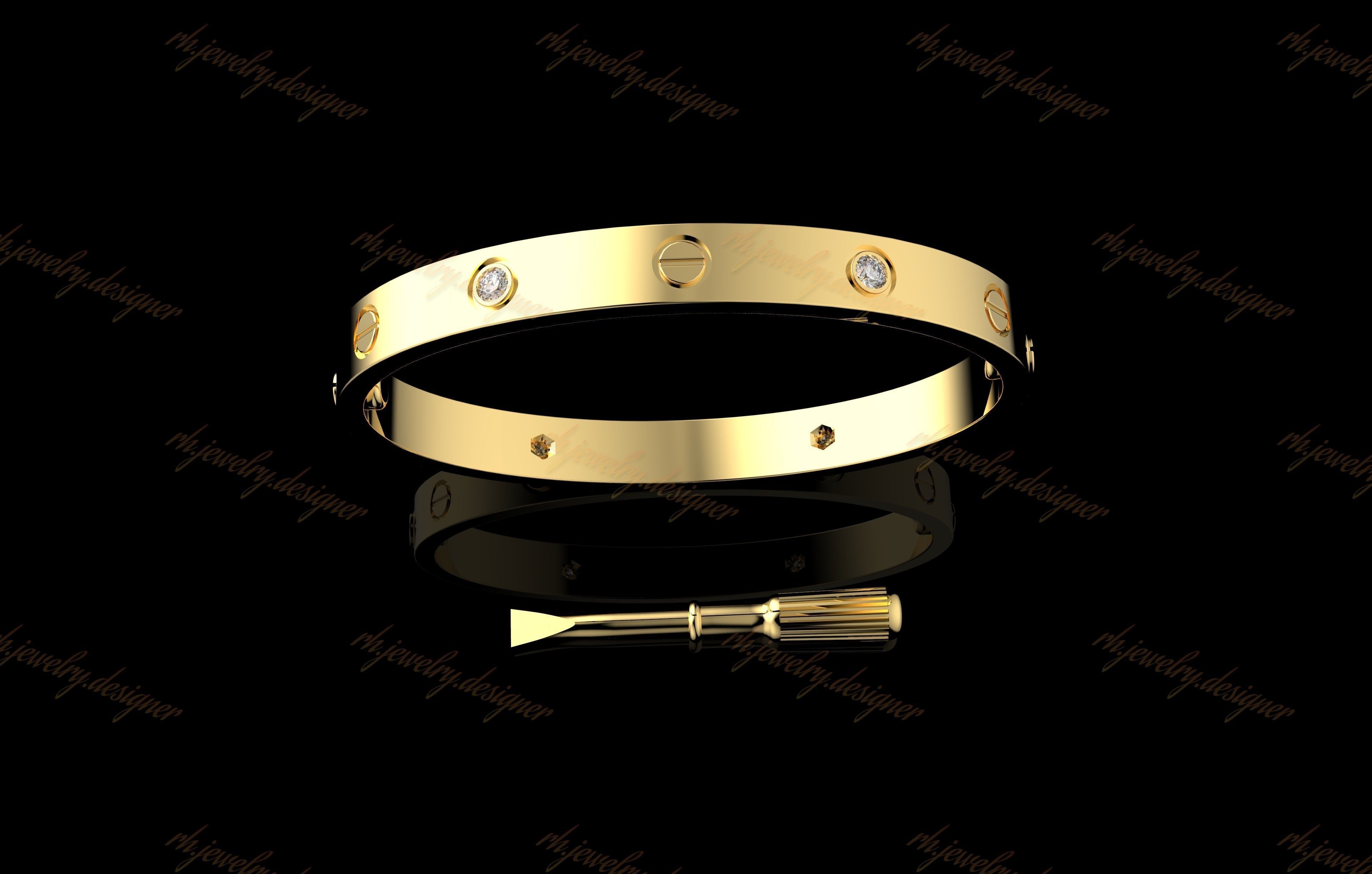 Gold N1101 3D print model_1