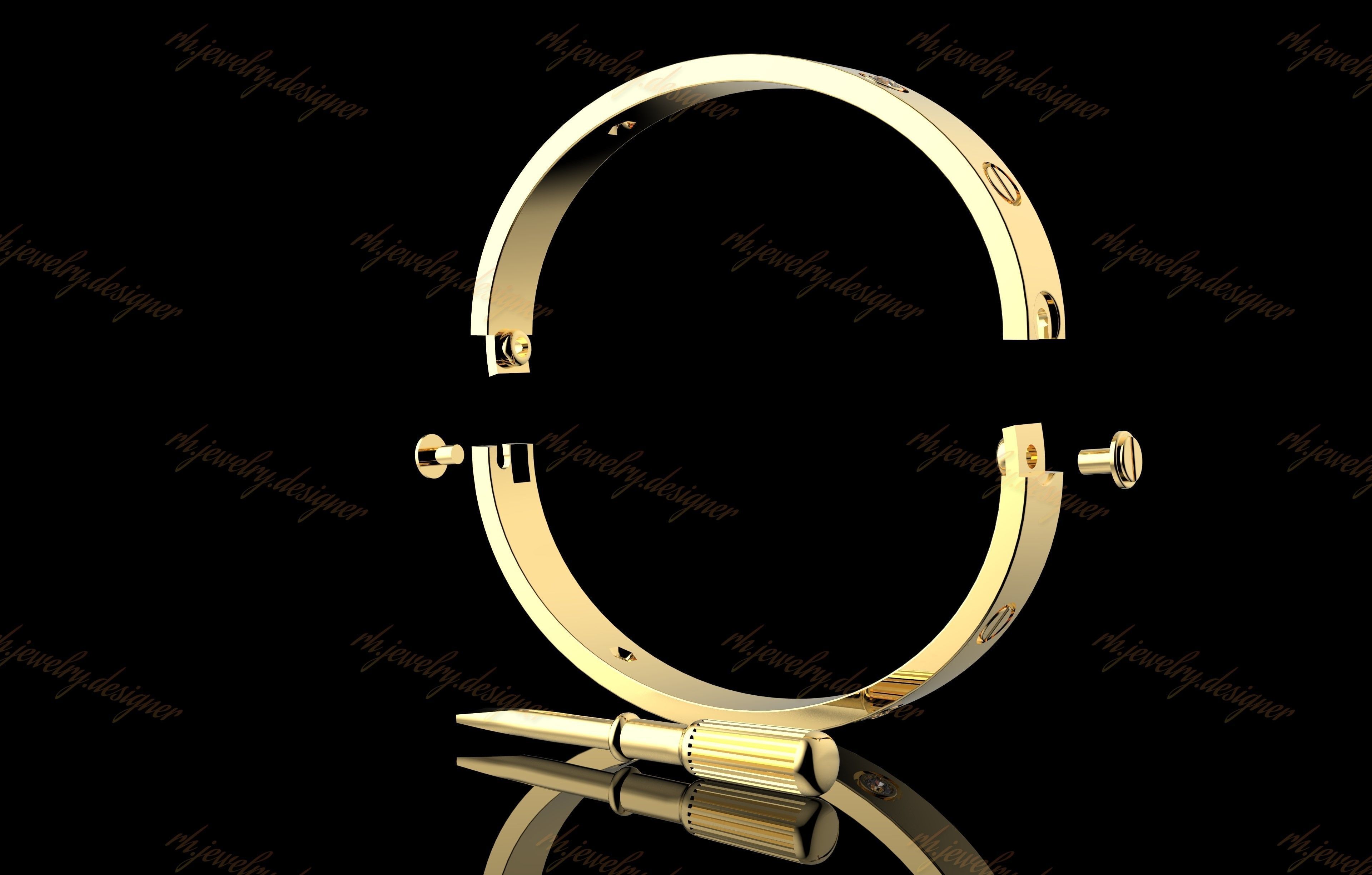 Gold N1101 3D print model_6