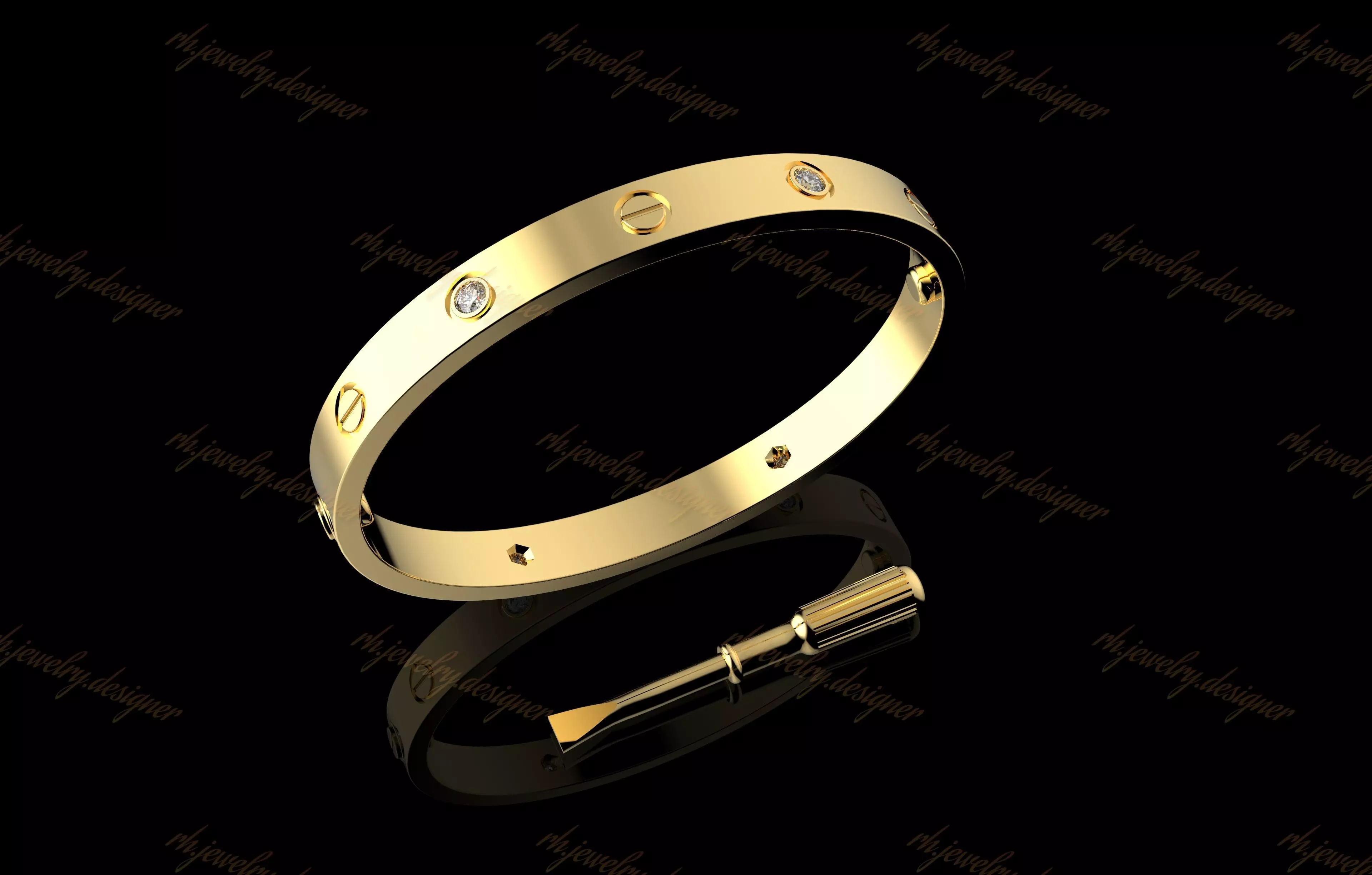 Gold N1101 3D print model_0