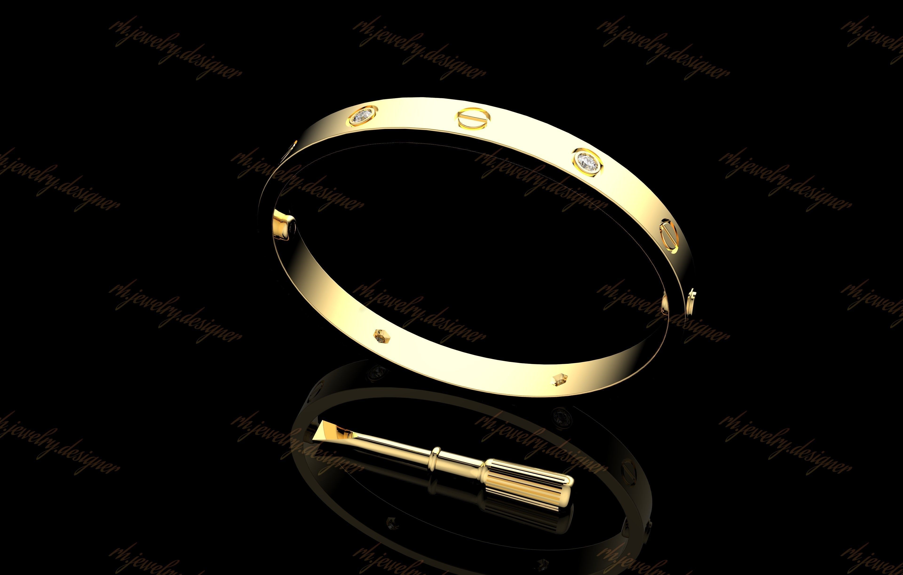 Gold N1101 3D print model_7