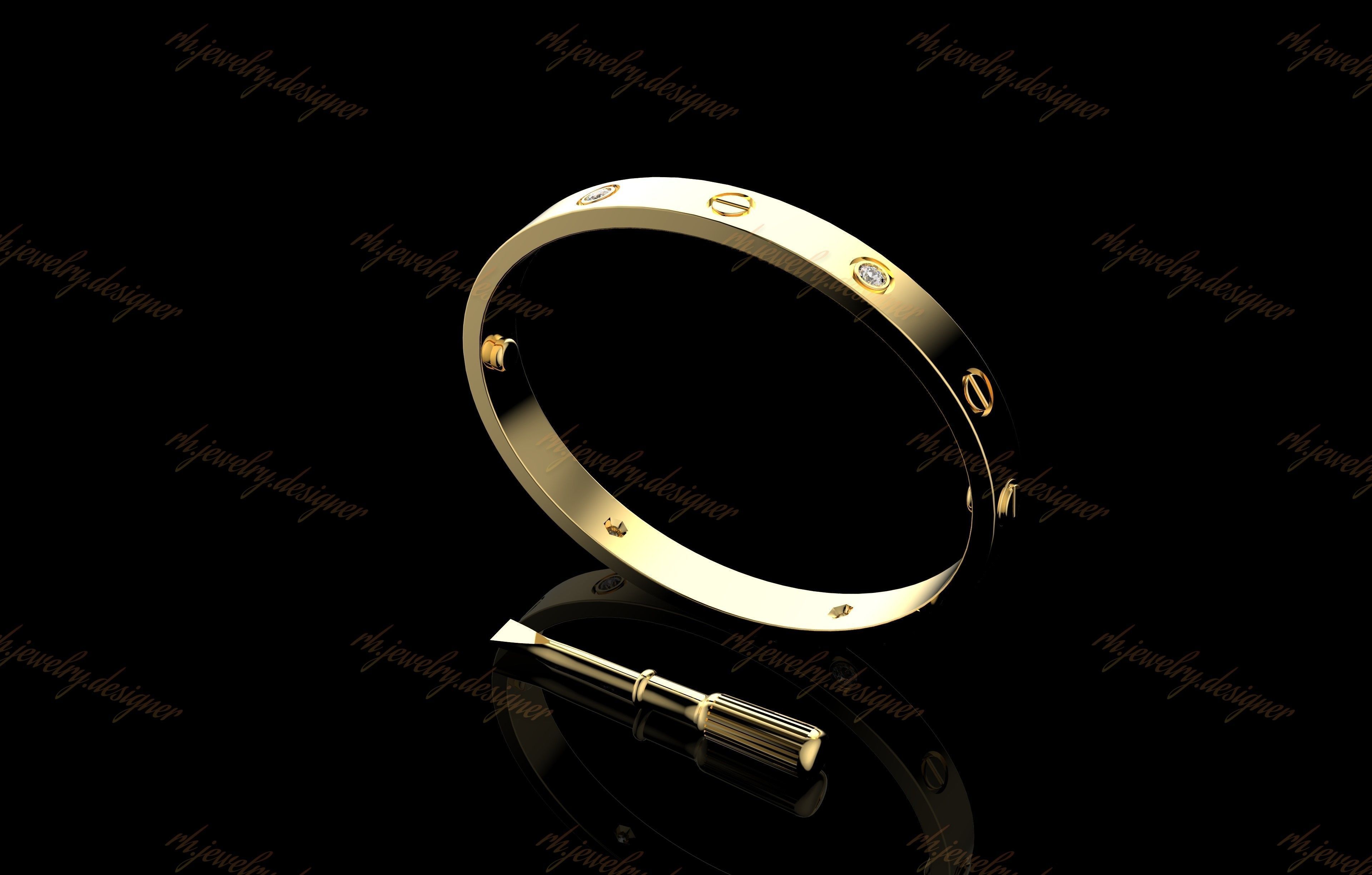 Gold N1101 3D print model_2