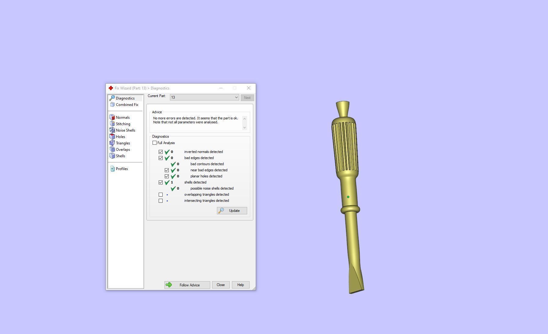 Gold N1101 3D print model_13