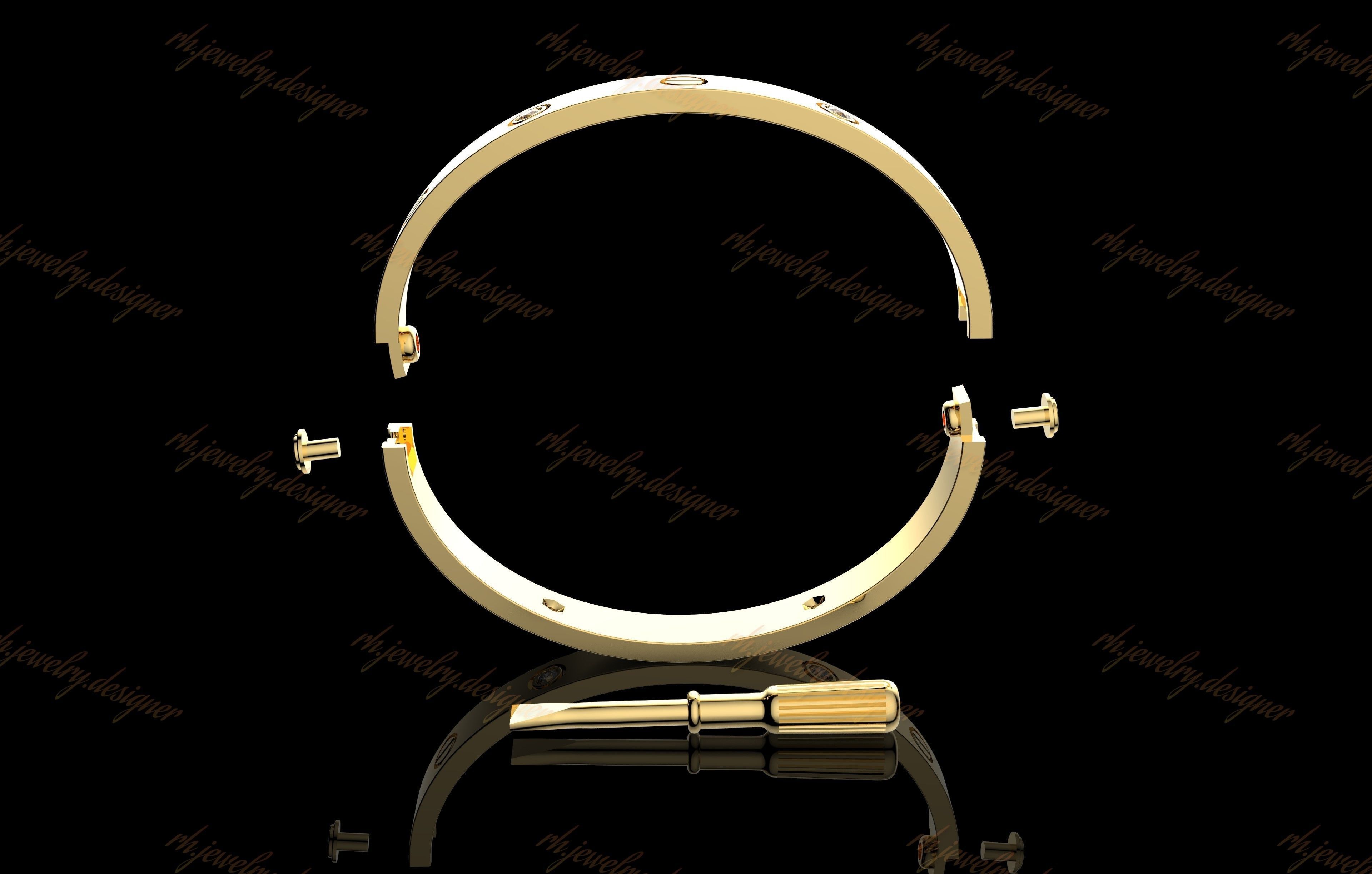 Gold N1101 3D print model_5