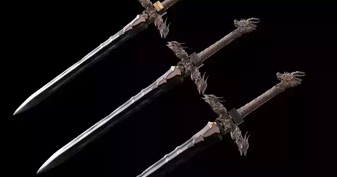 Black Dragon sword