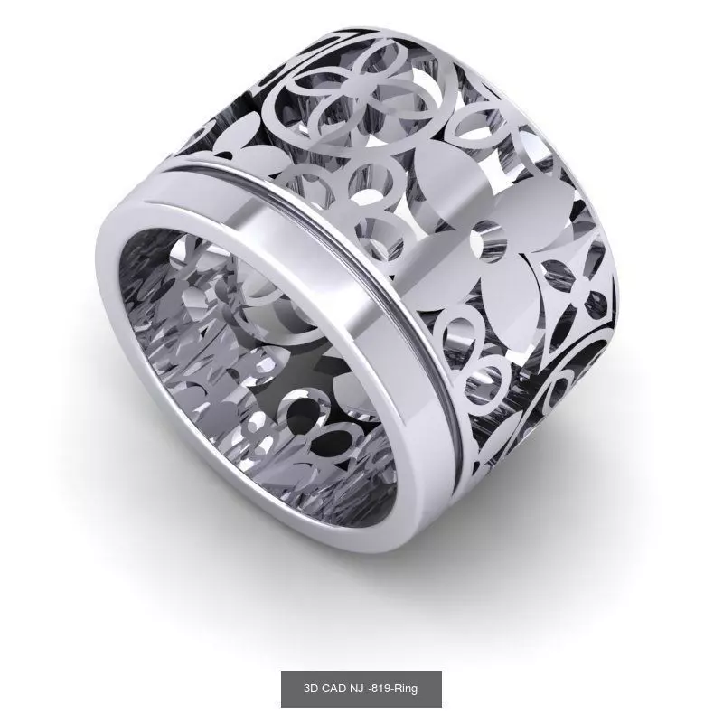 WEDDING BANDS 3D Model Pack