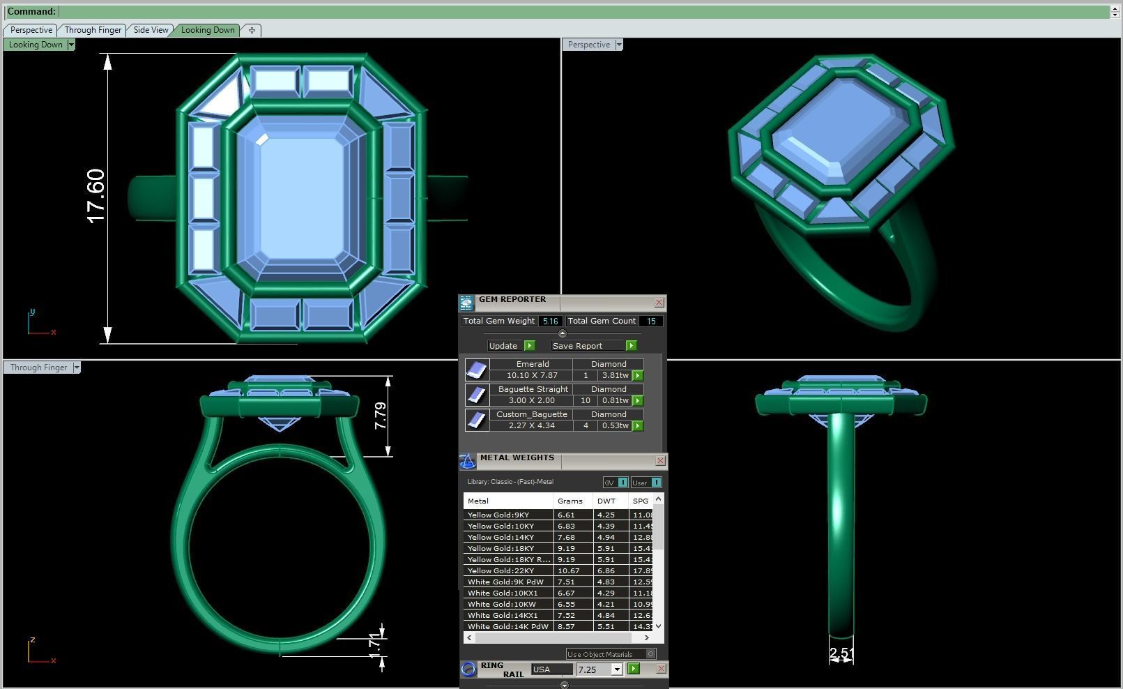 3D CAD NJ-1373-Ring 3D print model_2