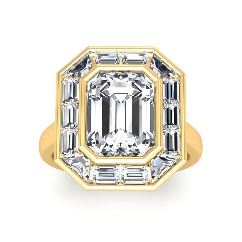 3D CAD NJ-1373-Ring 3D print model_6