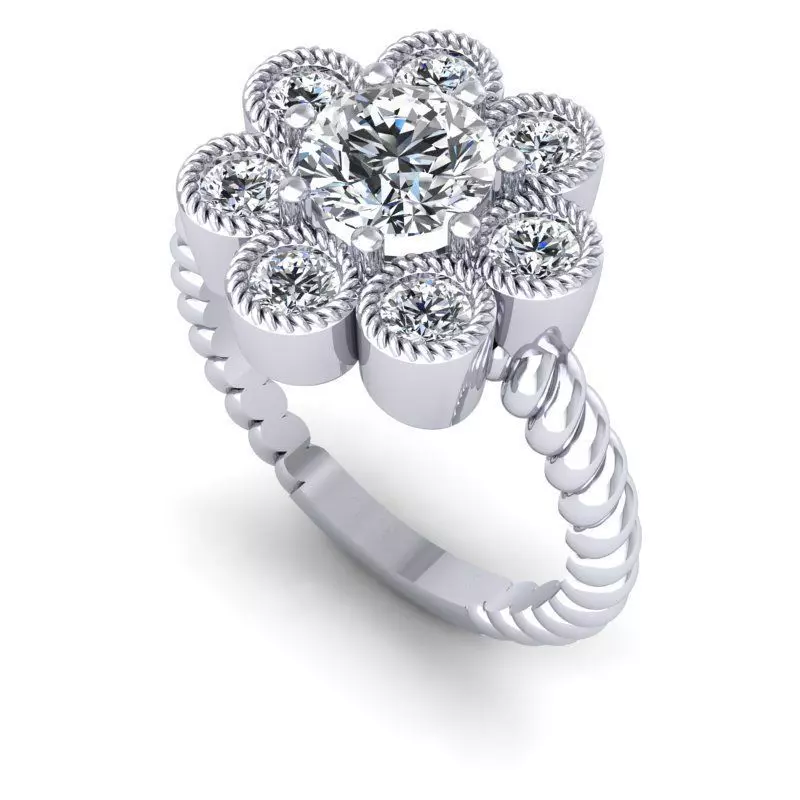 3D CAD NJ-1367-RIng 3D print model