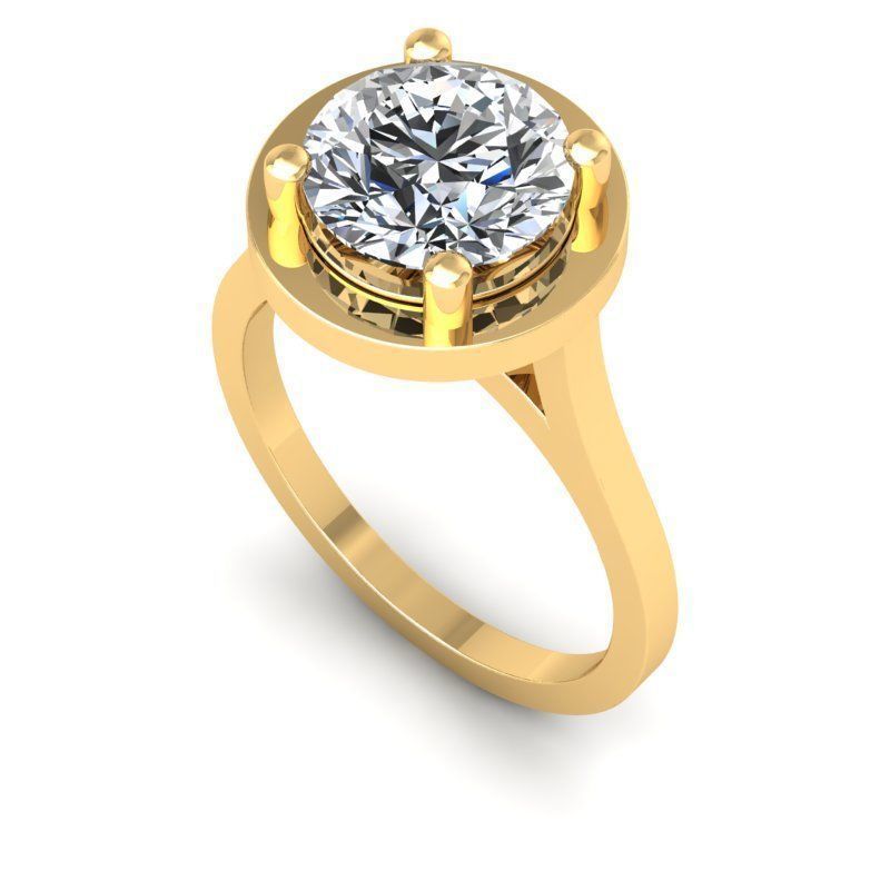 3D CAD NJ-1360-Ring 3D print model_3
