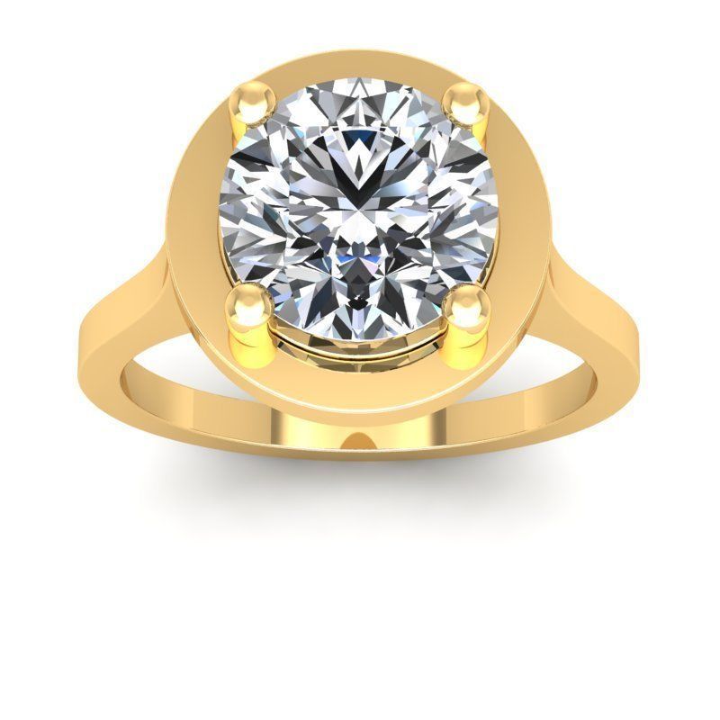 3D CAD NJ-1360-Ring 3D print model_6