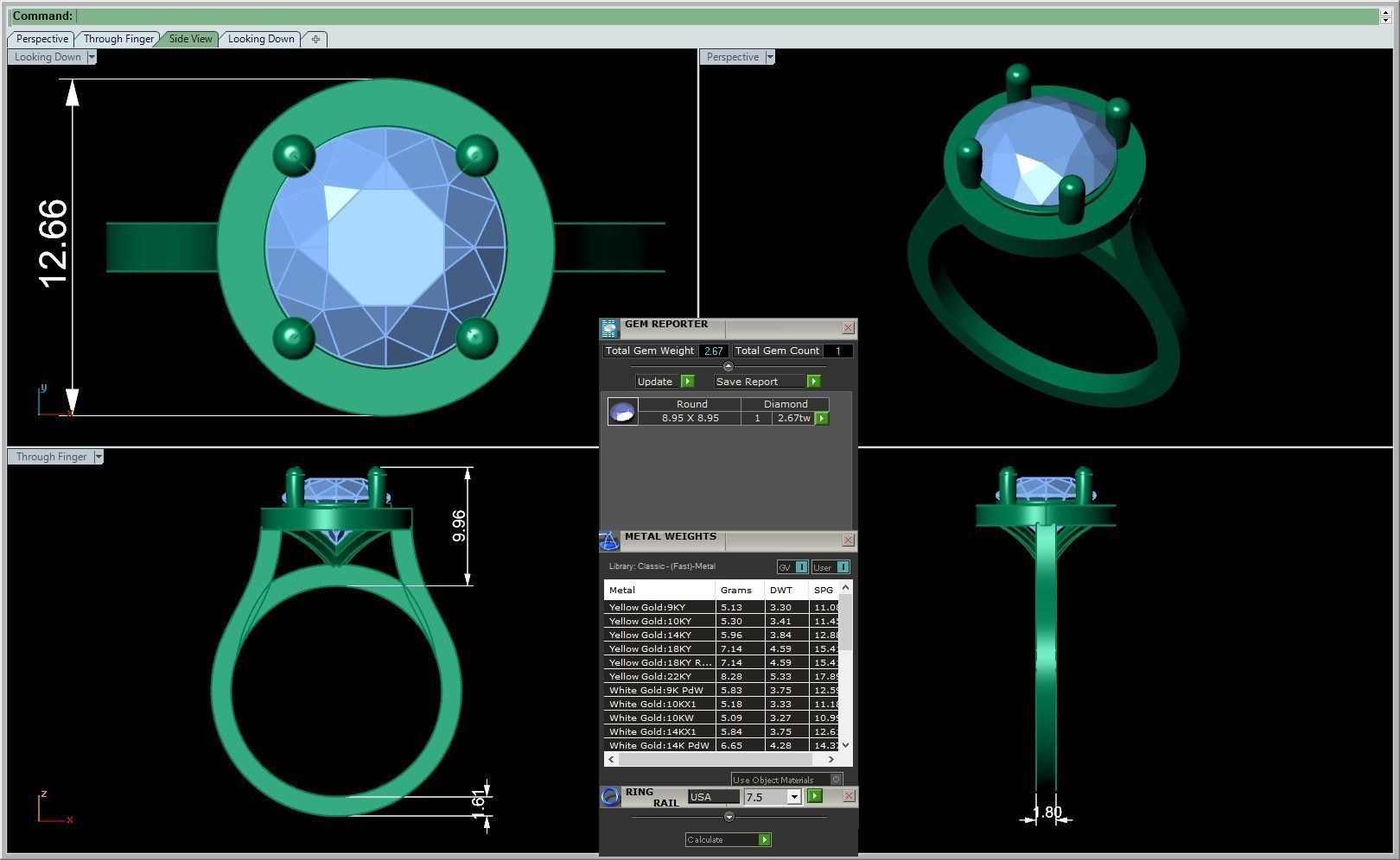 3D CAD NJ-1360-Ring 3D print model_1