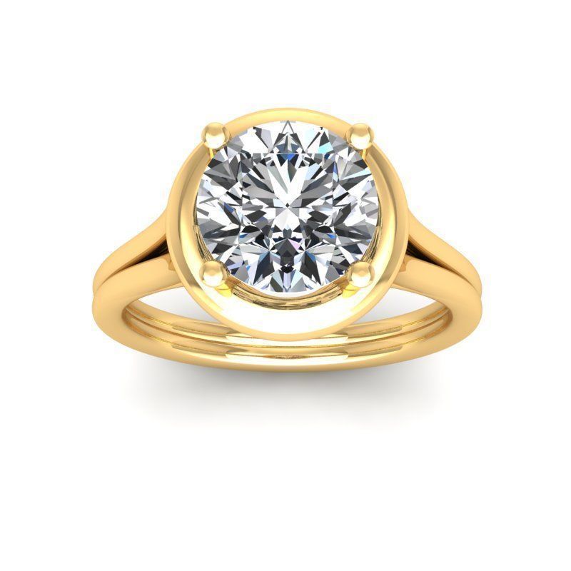 3D CAD NJ-1358-RIng 3D print model_6