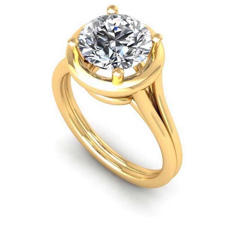 3D CAD NJ-1358-RIng 3D print model_2