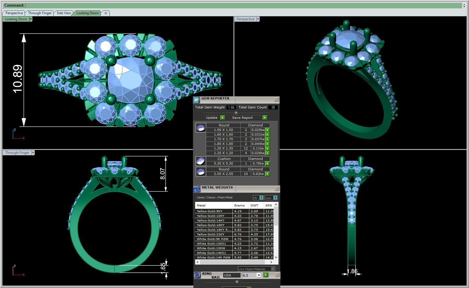 3D CAD NJ-1396-Ring 3D print model_2