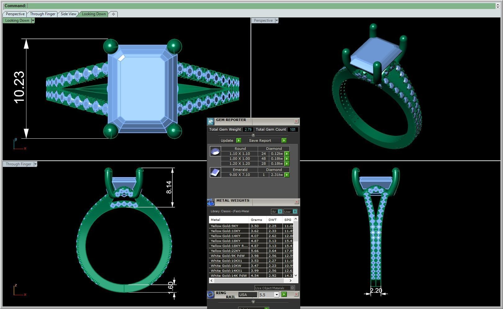3D CAD NJ-1388-Ring 3D print model_1
