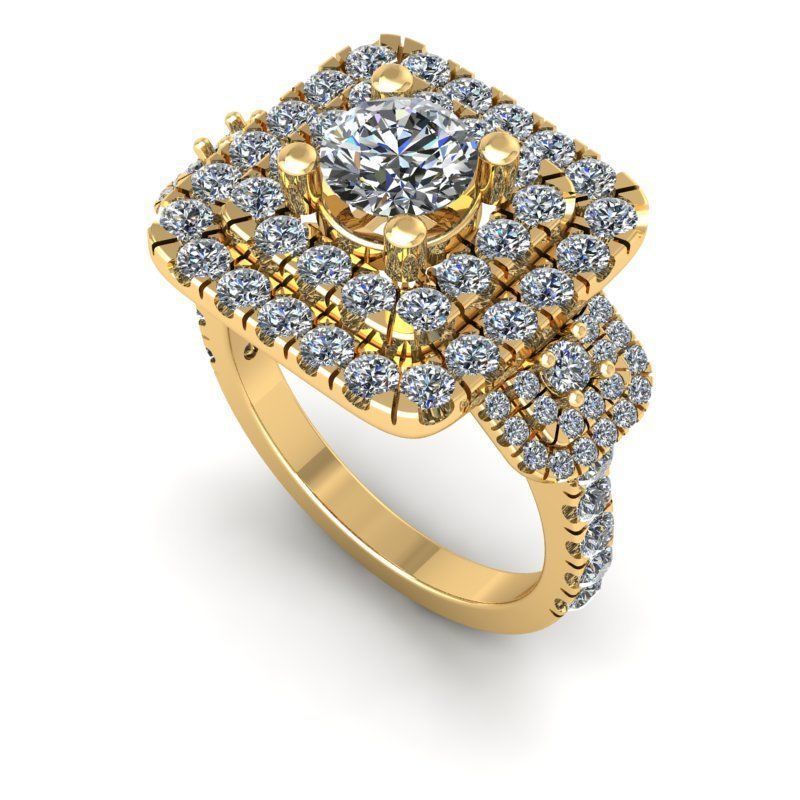 3D CAD NJ-1377-Ring 3D print model_3