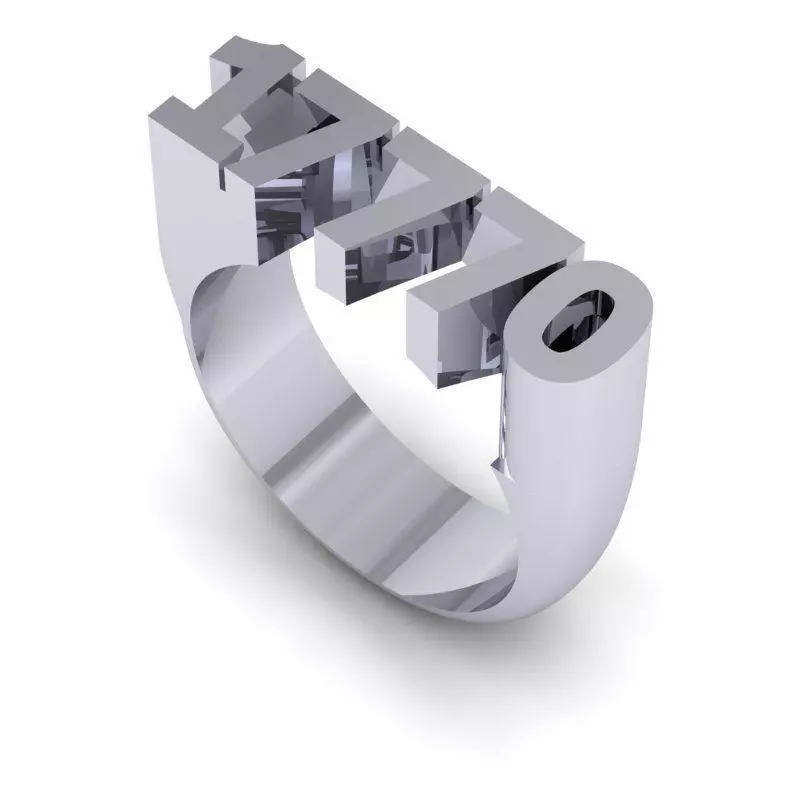 3D CAD NJ-1448-Ring 3D print model