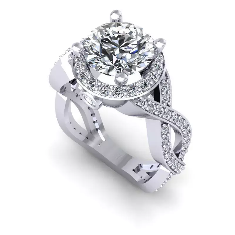 3D CAD NJ-1442-Ring 3D print model_0