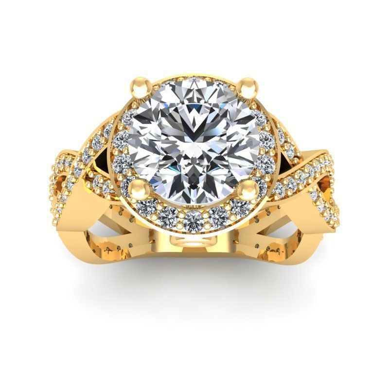 3D CAD NJ-1442-Ring 3D print model_6