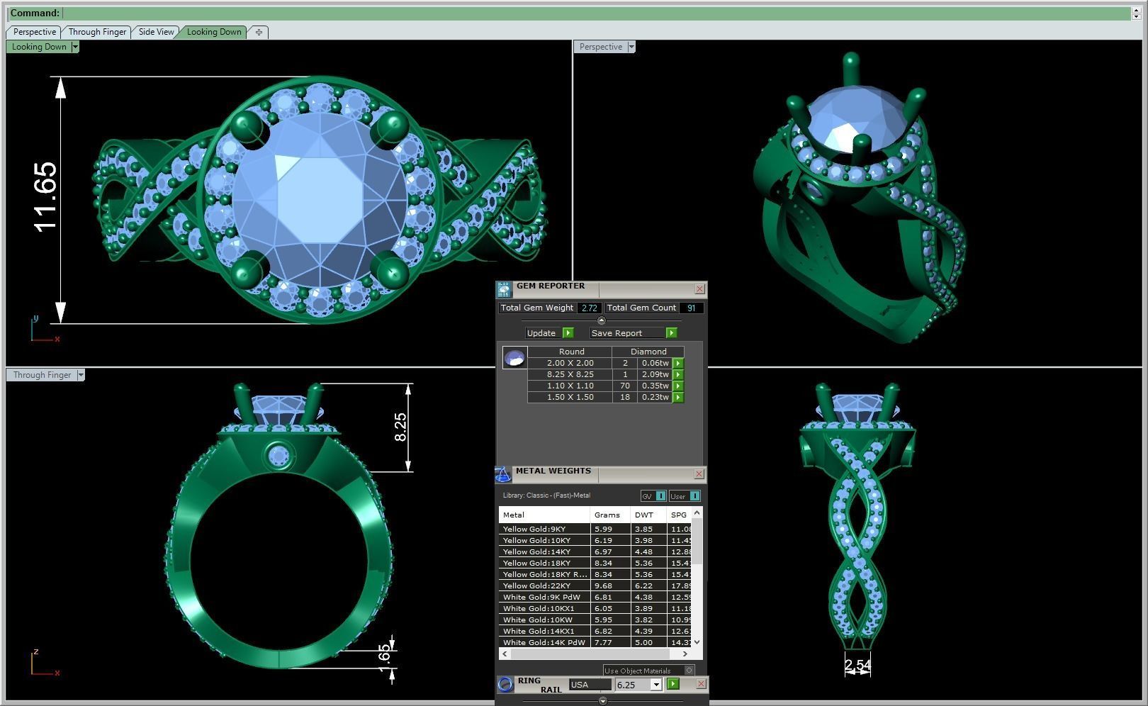 3D CAD NJ-1442-Ring 3D print model_1