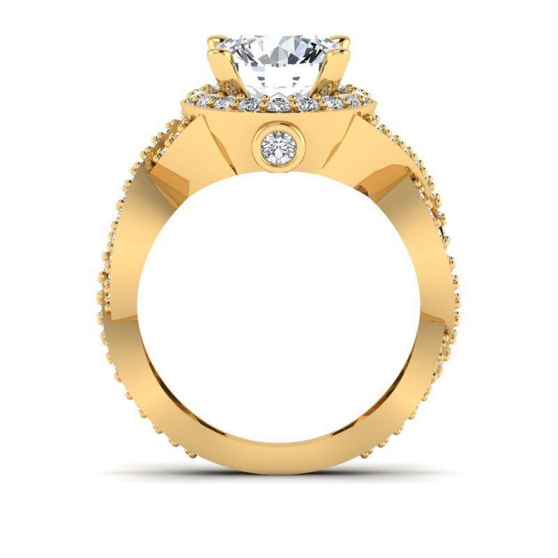 3D CAD NJ-1442-Ring 3D print model_9