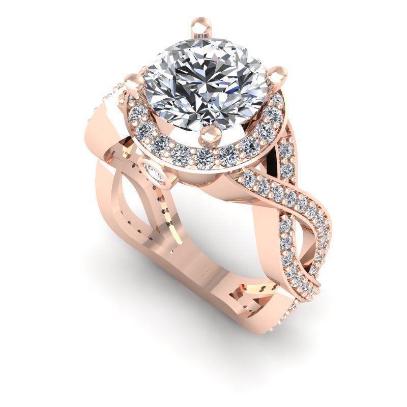 3D CAD NJ-1442-Ring 3D print model_2