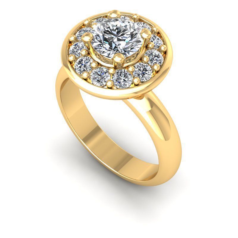 3D CAD NJ-1433-Ring 3D print model_3
