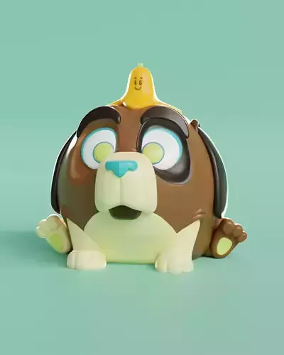 Dogish - Ballish Toys 3D print model