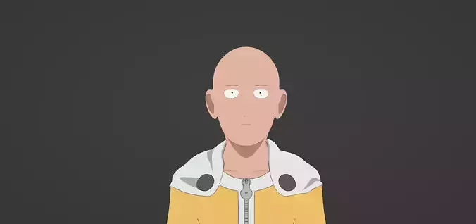 Saitama 3D model