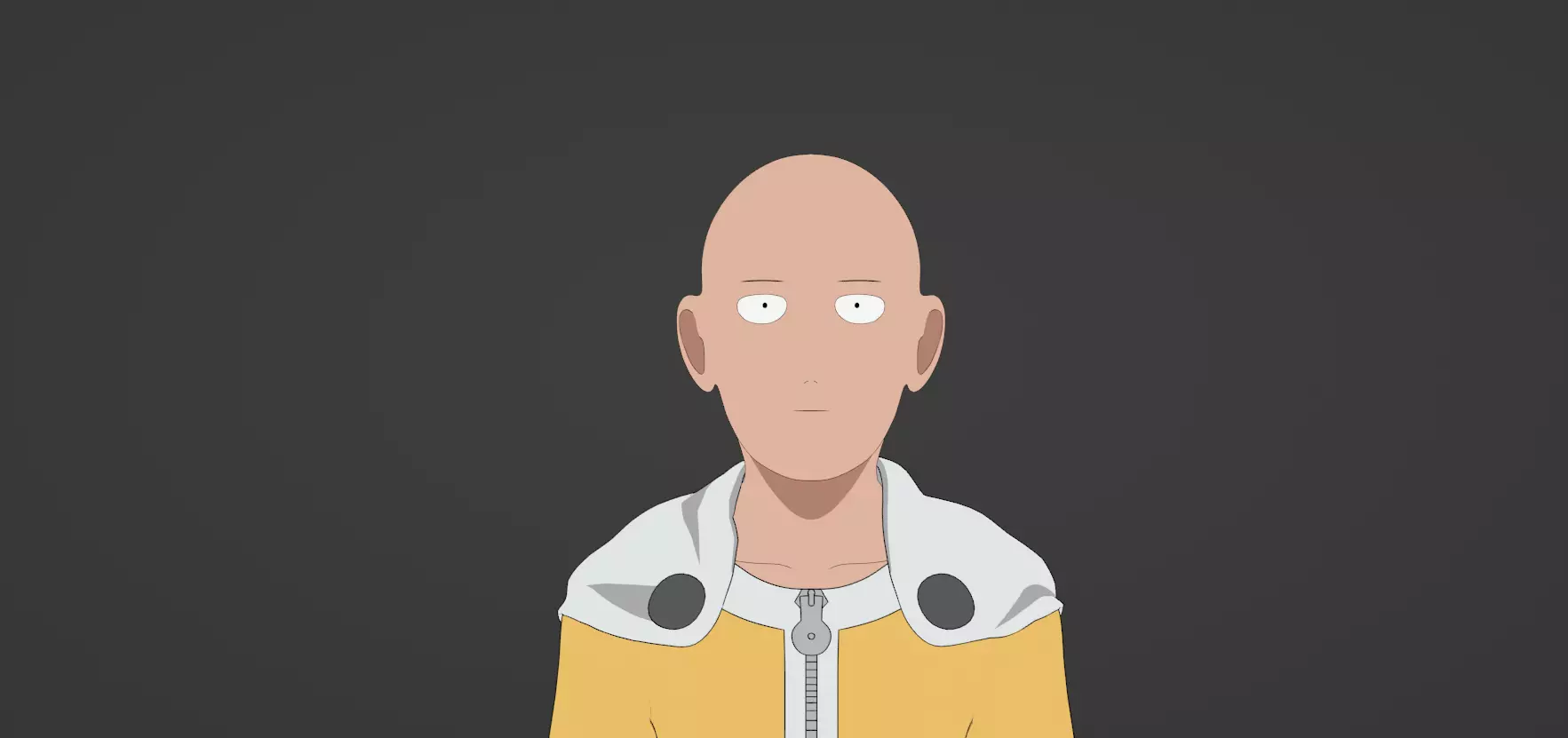 Saitama 3D model_0