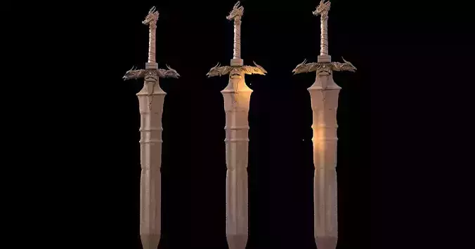 Black Dragon Great sword 