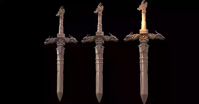 Black Dragon Short dagger 