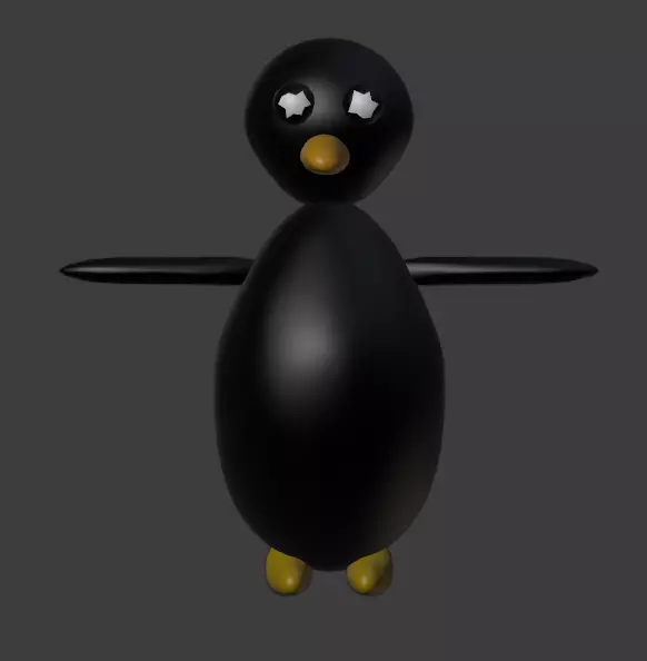 pingui Free 3D model_0
