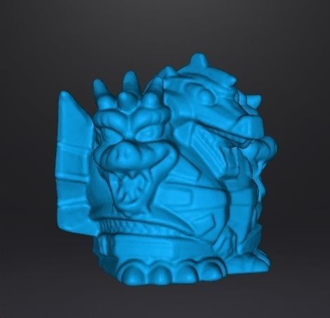 MECHA KING GHIDORAH 1992 PVC VINTAGE FIGURE CHIBI SUPER DEFORMED 3D print model_6