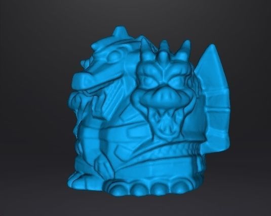 MECHA KING GHIDORAH 1992 PVC VINTAGE FIGURE CHIBI SUPER DEFORMED 3D print model_7