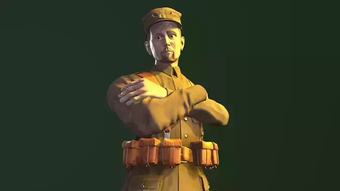 Polish soldier of the Krayov Army LP