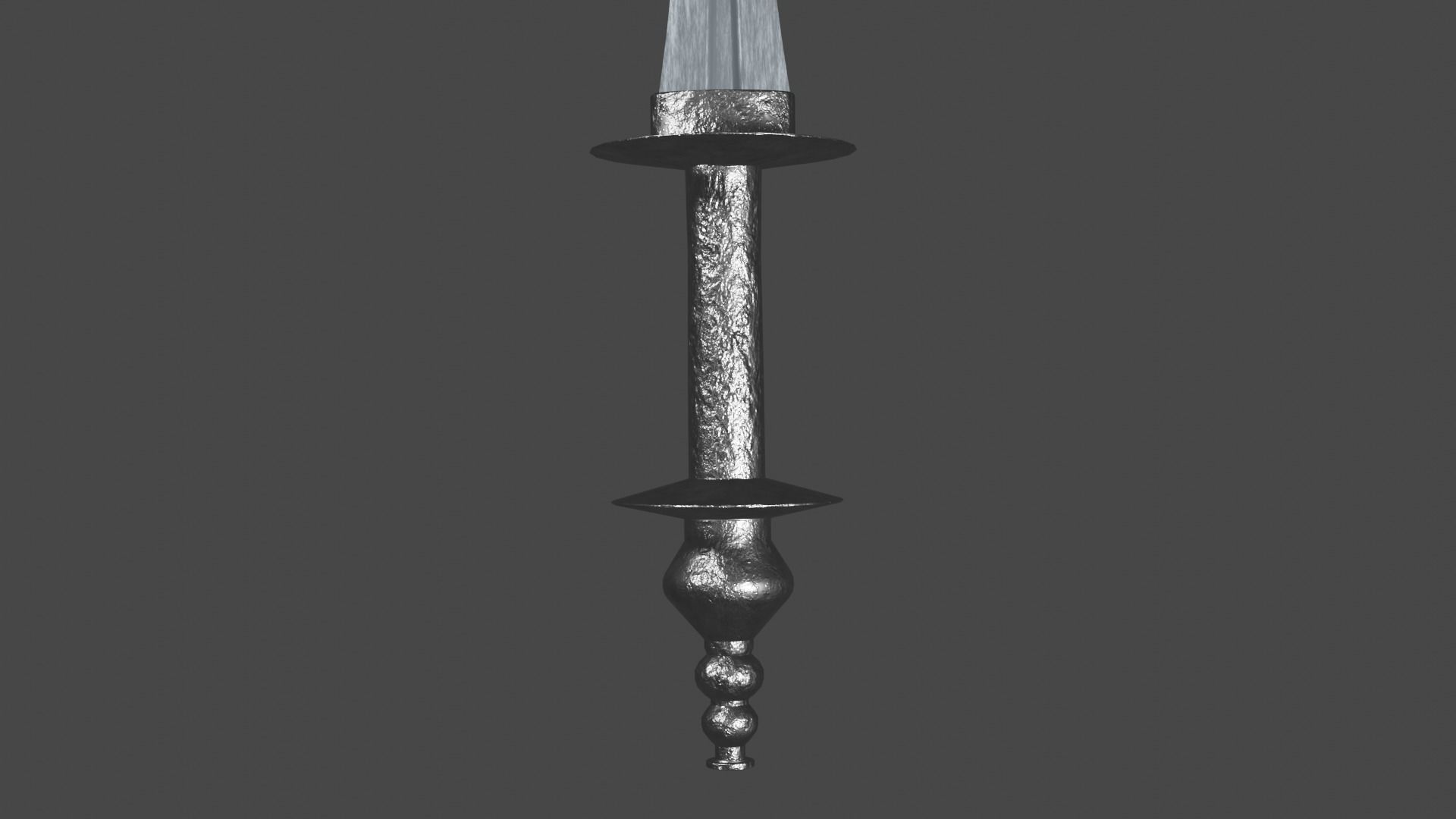 Xyphos sword with Khora handle Low-poly 3D model_9
