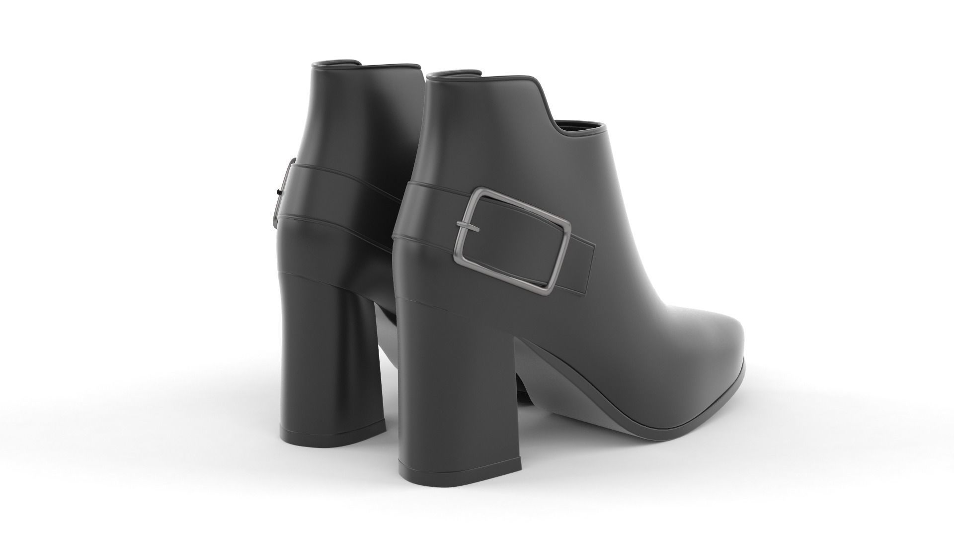 Women Shoes 3D model_3