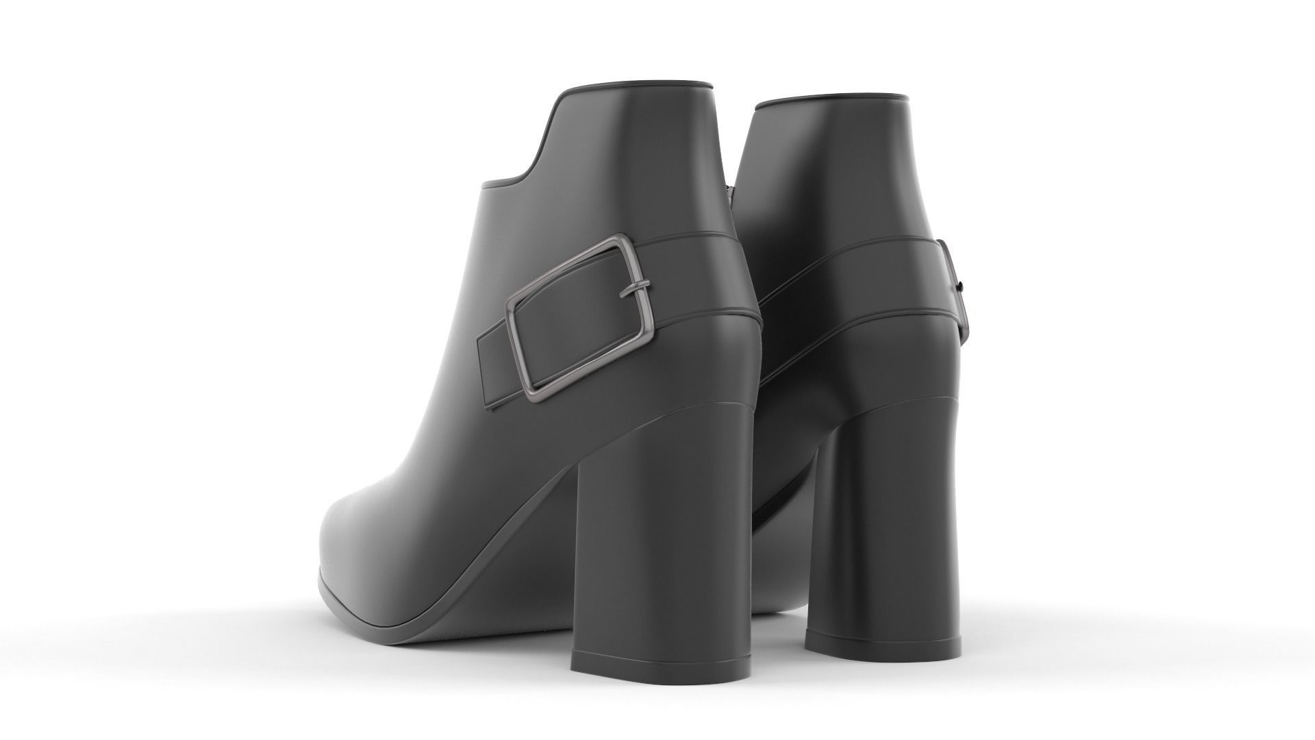 Women Shoes 3D model_2