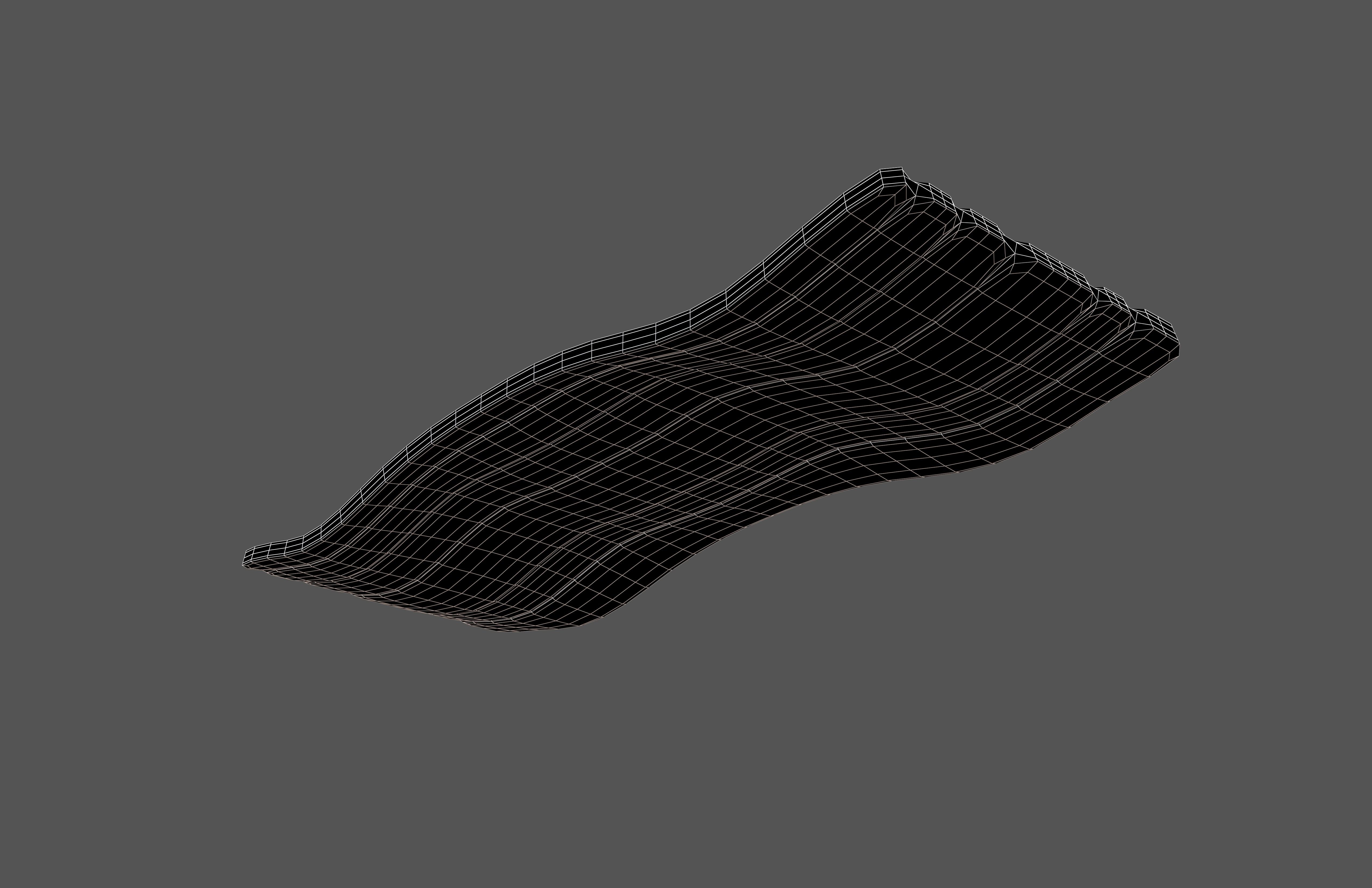 Cartoon Bacon V1 003 Low-poly 3D model_7