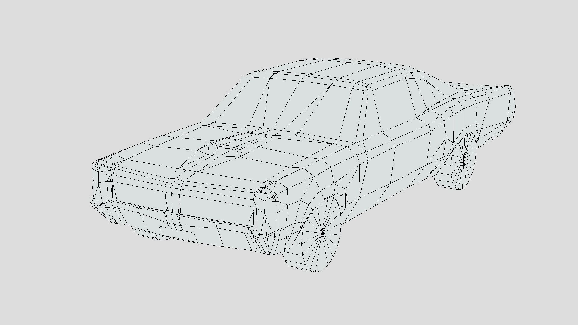 Pontiac GTO 1967 3D model_5
