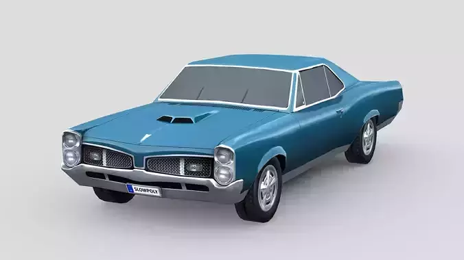 Pontiac GTO 1967 3D model