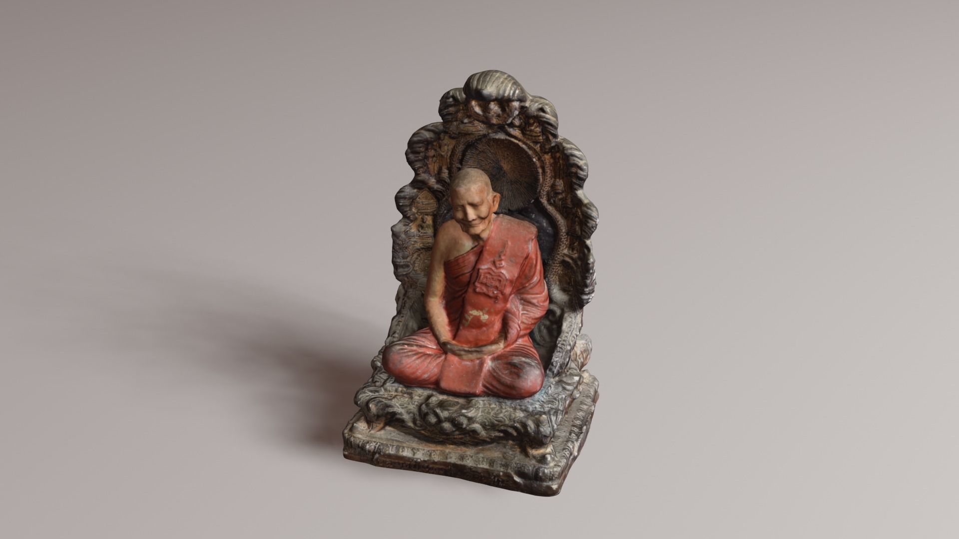 Buddha 31 Low-poly 3D model_31