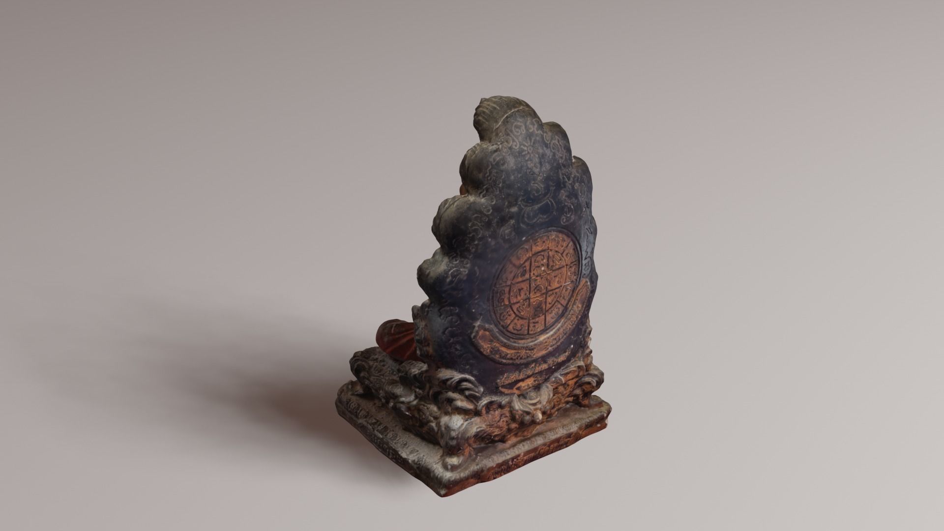 Buddha 31 Low-poly 3D model_24