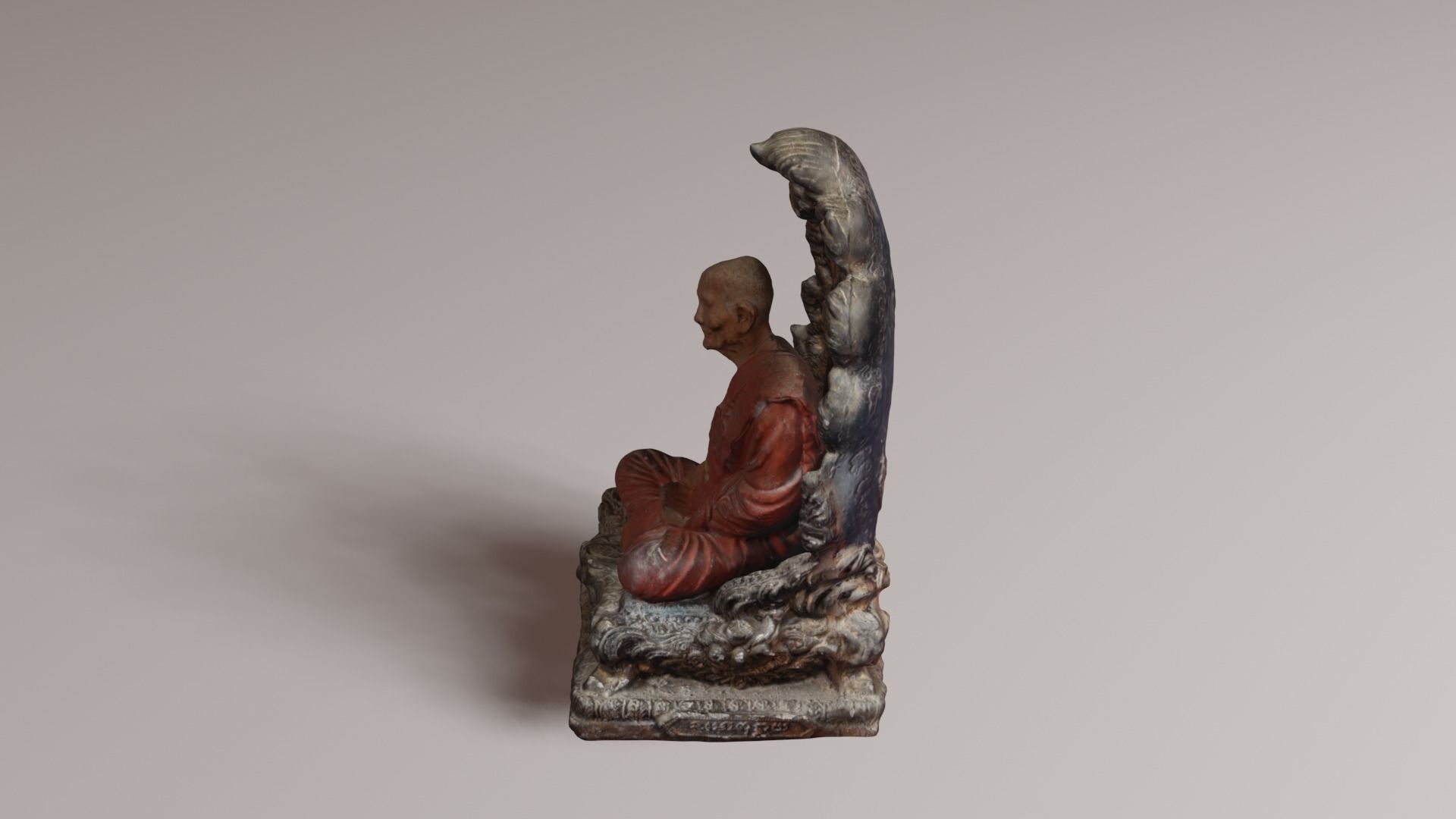 Buddha 31 Low-poly 3D model_27