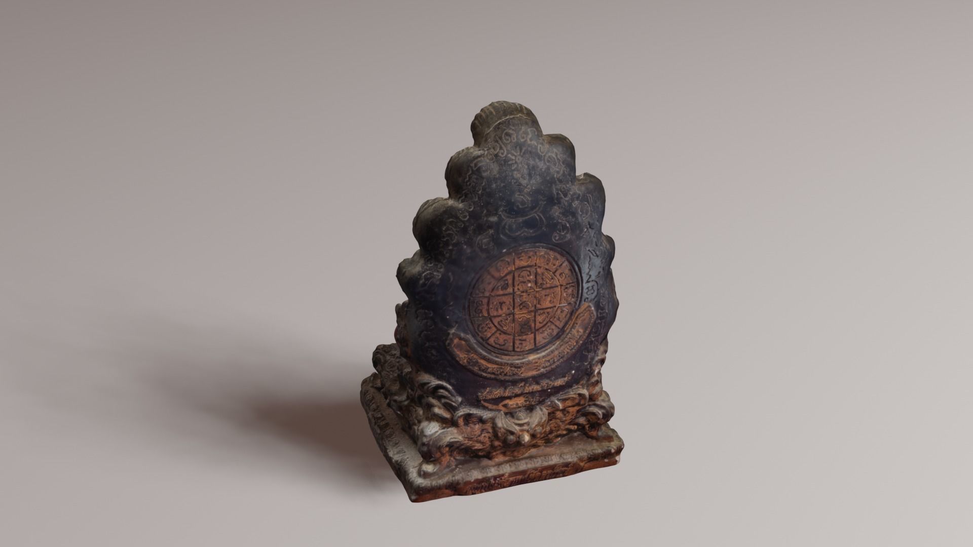 Buddha 31 Low-poly 3D model_23