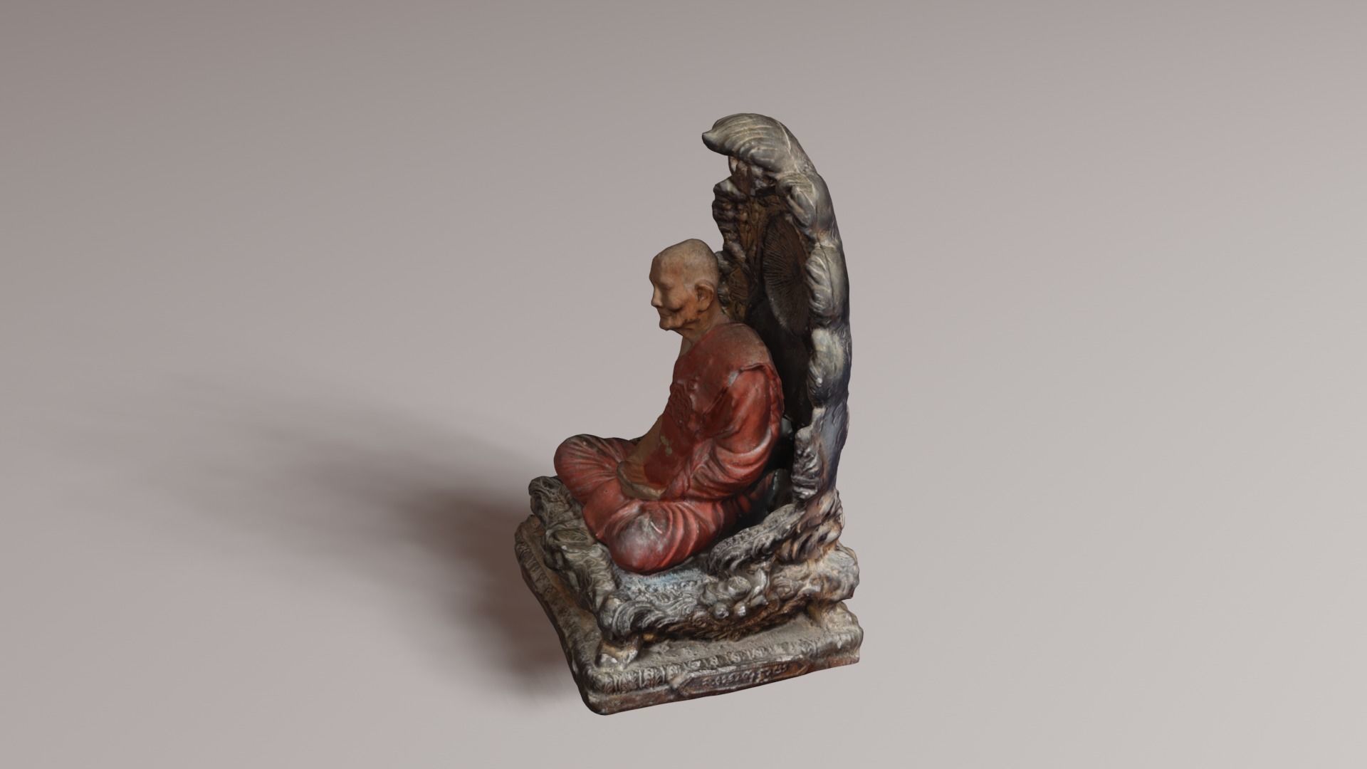 Buddha 31 Low-poly 3D model_28