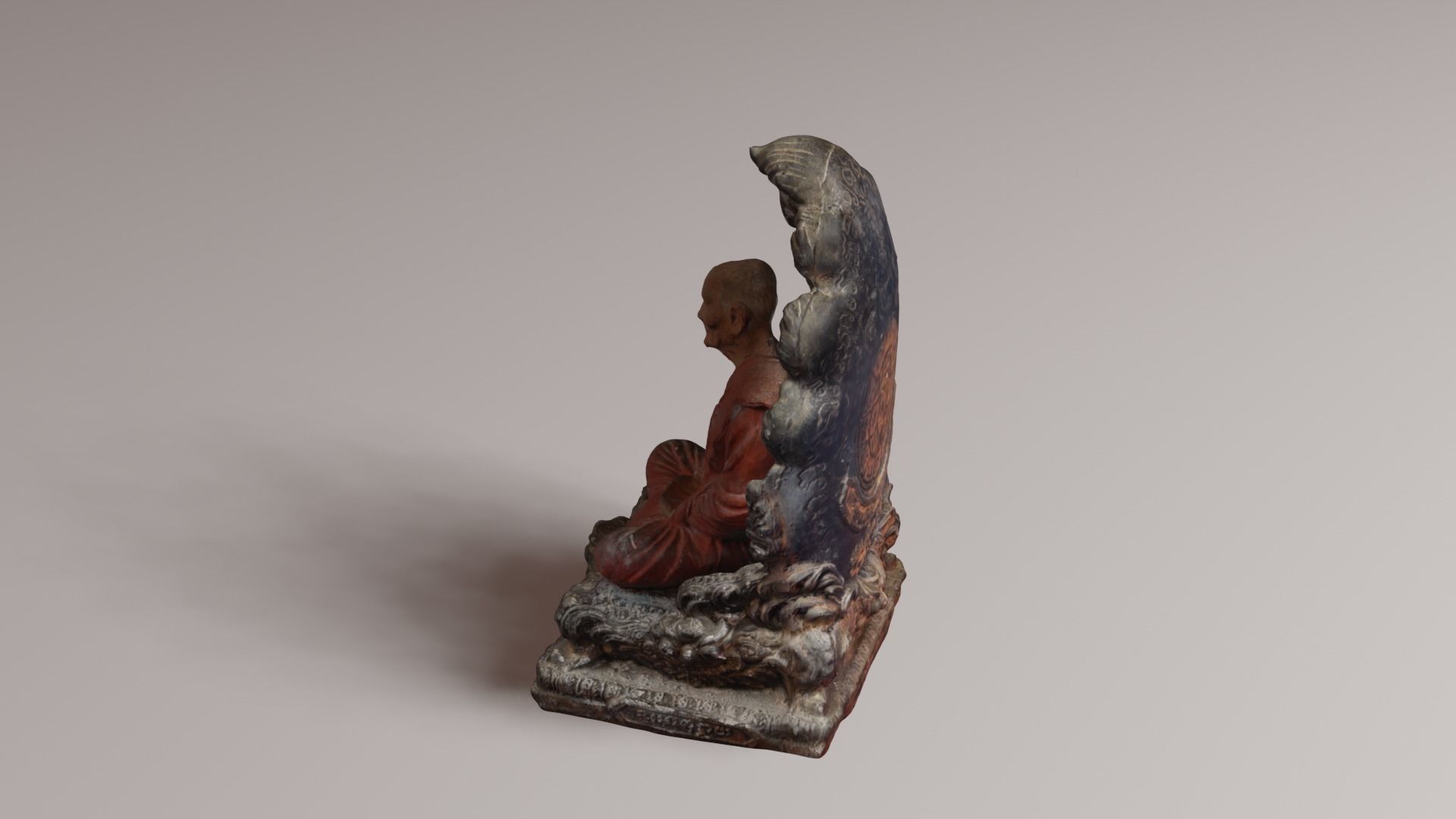 Buddha 31 Low-poly 3D model_26