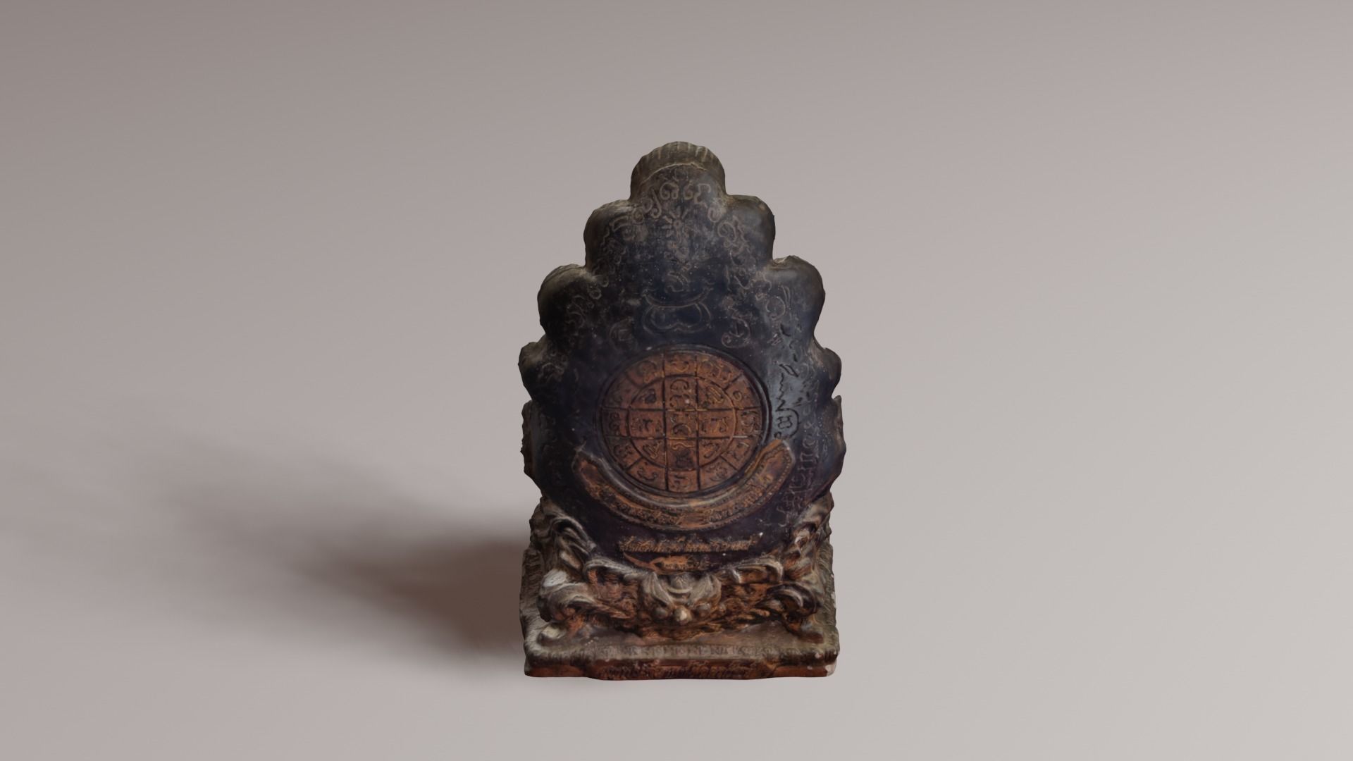 Buddha 31 Low-poly 3D model_22