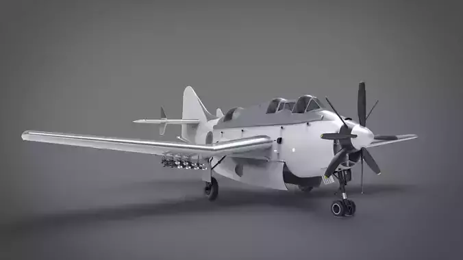 Royal Navy Fairey Gannet AS